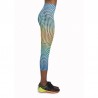 Wave70 legging sport court turquoise