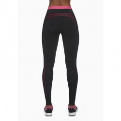 Inspire legging sport noir et rose