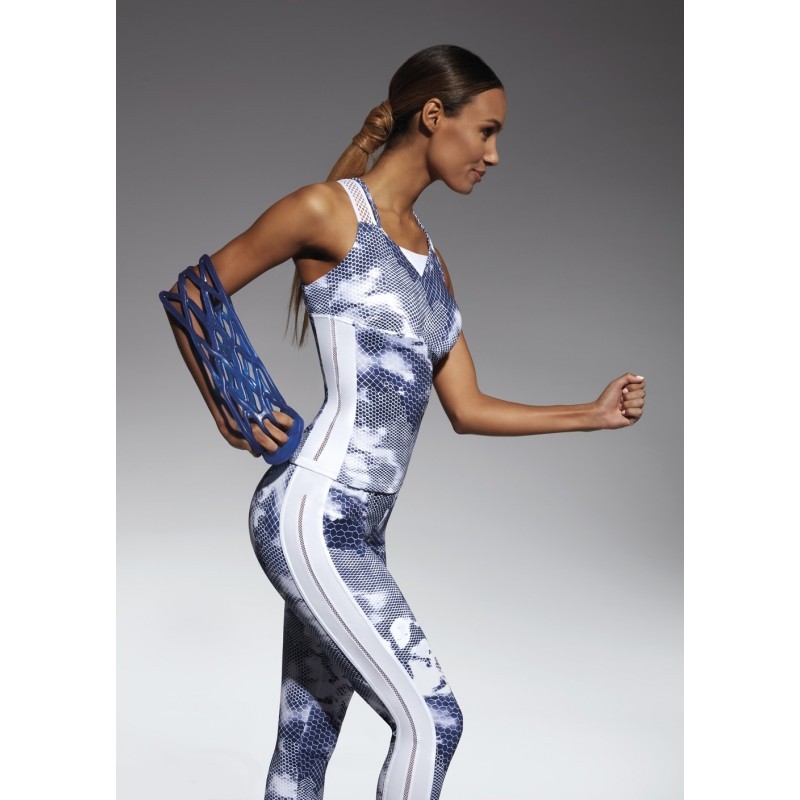 Code Top50 top sport bleu et blanc Code Top50 top sport bleu et blanc