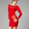 Sophia robe rouge