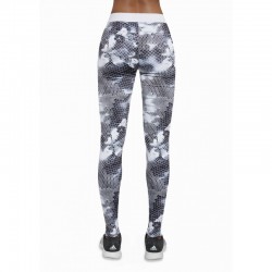 Code legging sport gris et blanc