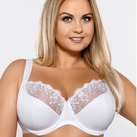 Deborah soutien-gorge blanc grande taille