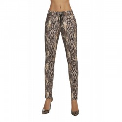 Naya pantalon serpent marron