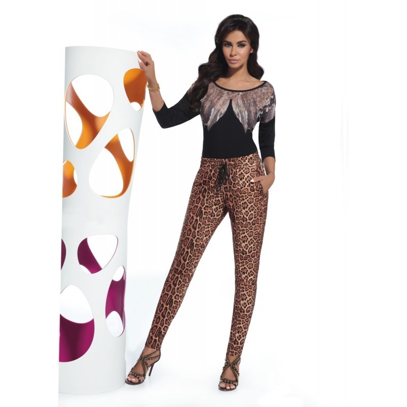 Alisha pantalon léopard Alisha pantalon léopard