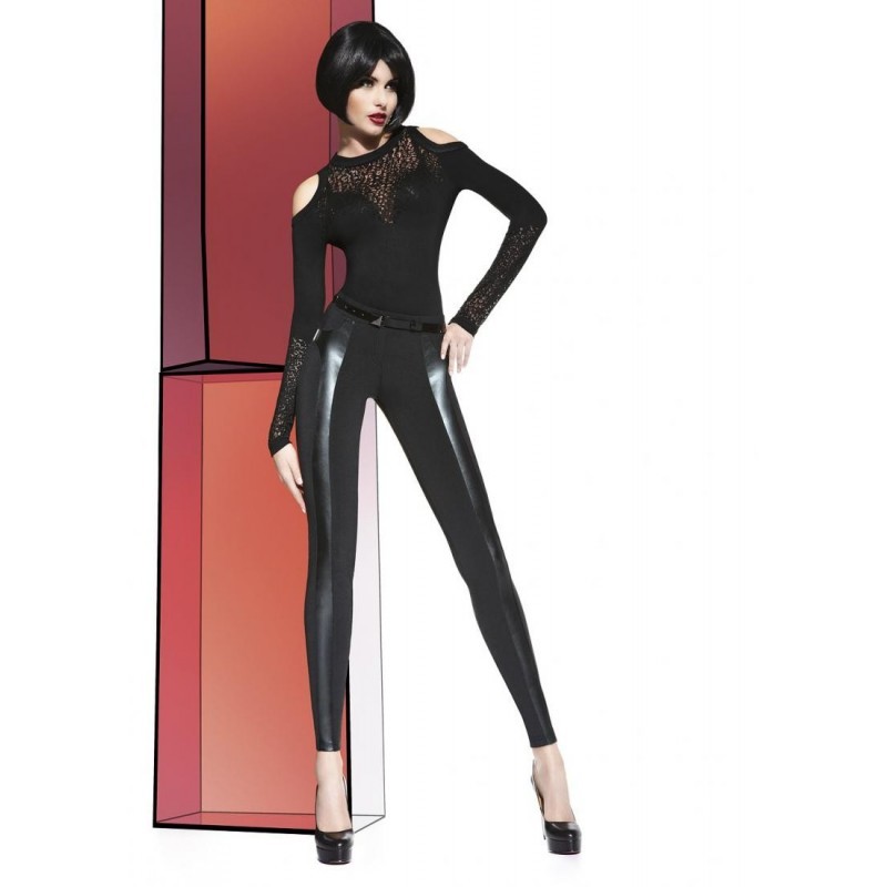 Adele legging noir effet vinyl Adele legging noir effet vinyl